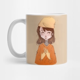 autumn girl Mug